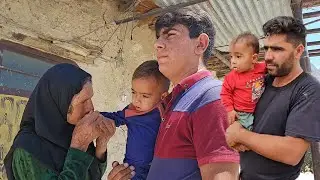Generational Bond: Arad's Journey to Grandmother's Embrace Amidst Nomadic Trials 👵❤️