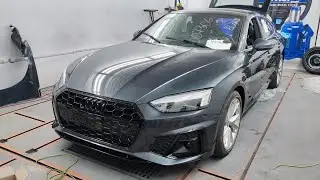Audi A5 Sportback.  Финиш.