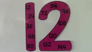 Easy Skip Counting! Learn To Skip Count By 12 With This Simple Song