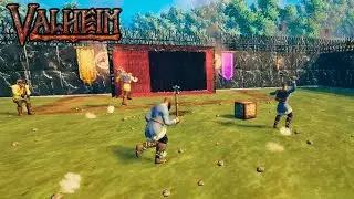 Are we actually playing Valheim Football?! | ArenaWorld Server