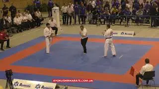 2nd KWU EC, 1/2 -75kg Andrei Marmysh (Belarus) - Dimitar Dimitrov (Bulgaria, aka)