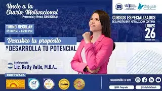 Charla motivacional “Descubre tu Propósito y Desarrolla tu Potencial” 🦋
