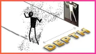 Depth Body Tracking x Interactive Particle with WebCam