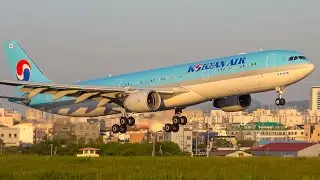 30 Minutes of Jeju International Airport Plane Spotting | Stunning Aircraft Views!