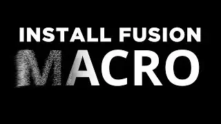 How to Install Macros in Fusion - Davinci Resolve 15 Fusion Quick Tutorial