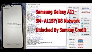 Samsung Galaxy A11 SM A115F Network Unlocked By Samkey Code Reader