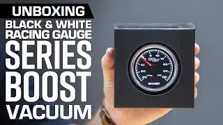 Unboxing | GlowShift Black & White Racing Series 2-5/8” Mechanical Boost and Vacuum Gauge