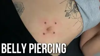 Belly piercing you’ve never seen before 😱😱 