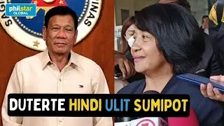 Duterte 'no show' sa hearing ng 'death threat' complaint