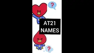 AT21 CHARACTERS NAMES | ENEMIES OF BT21 | 
