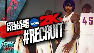 College Hoops 2K Recruiter tool (Part 2) - Walk through recruiting HS prospects