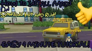 How to install any Mod on Simpsons Hit and Run! Easy and Simple Tutorial!