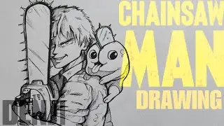 Chainsaw Man / Denji Nasıl Çizilir? Adım Adım Anime Çizimi