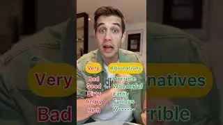 Alternatives to 'very' in English! 