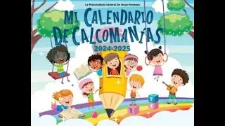 Mi Calendario de Calcomanías Llamado A Obras De Arte