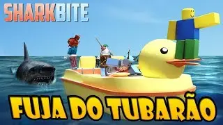 ROBLOX - FUJA DO TUBARÃO! (Sharkbite)