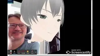 Mediapipe Face Virtual Avatar Demo with VRM model