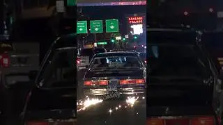 Lowrider Chevy Caprice LIGHTS UP THE LAS VEGAS STRIP! Dragging Metal & Scraping Sparks! #classiccars