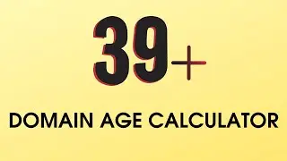 How to work on DOMAIN AGE CALCULATOR |100% Free SEO Tools  | Try it once to Try it always