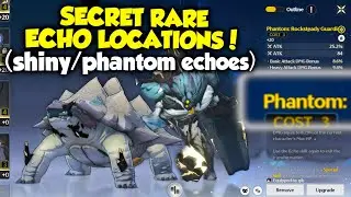 All PHANTOM/SHINY ECHOES LOCATION AND GUIDE | WUTHERING WAVES