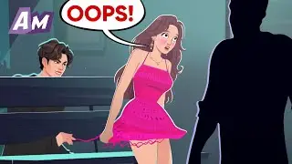 A girl was left in her underwear in the middle of the street