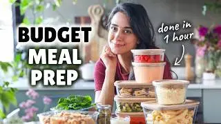 MEAL PREP | 10 healthy meals in 1 HOUR (+ PDF guide)