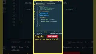 Angular Tutorial (How to Capture Form Data), UI, angular course, Angular In Telugu, Frontend #shorts