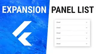 Flutter ExpansionPanelList Widget