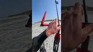 Gusty 35 knots & XL swell - No mistakes allowed