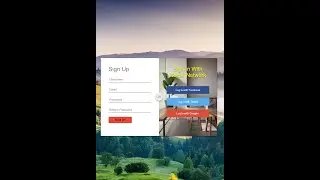 How To Create Login Page With Html ans Css   #shorts