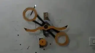 wall art/wall decoration/kinetic /sculpture art/wood art/animation /plywood/wall wood carving