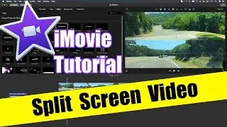 iMovie Tutorial - Split Screen Side by Side Video How To
