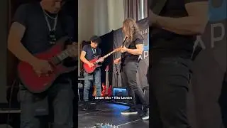 Jamming with Kiko Loureiro