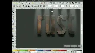 heathenX Inkscape Tutorials: episode 102 - Grungy text with lighting effects