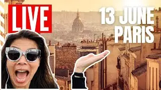 Tuesday walk LIVE in Paris, just like a daily vlog!