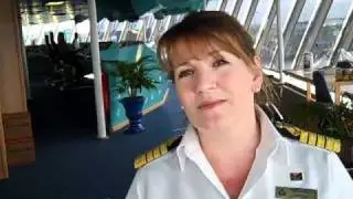 Captain Inger Klein Olsen, Cunard Line