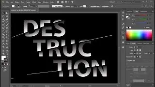 How to Create a Sliced Text Effect in Adobe Illustrator