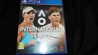 AO International Tennis Unboxing (PS4)