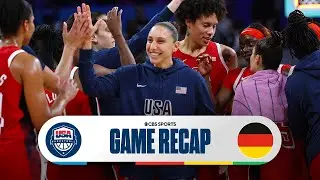 Team USA Womens Basketball DEFEATS Germany in 2024 Olympics, Win Group C I CBS Sports