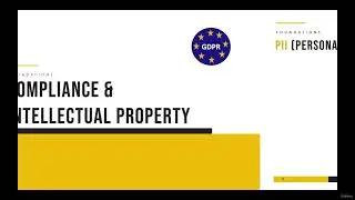 008 Security Governance GDPR, HIPAA, PCI DSS and Intellectual Property