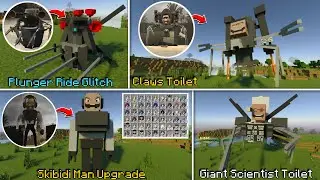 UPDATE BARU ADDON SKIBIDI TOILET DI MINECRAFT! - Banyak Skibidi Toilet TERBARU!