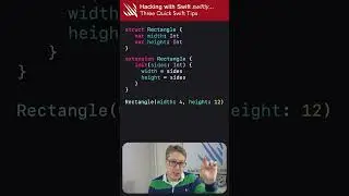 Three Quick Swift Tips