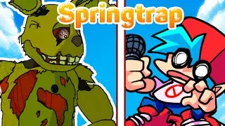 Friday Night Funkin' - VS Reanimated Springtrap (FNF Mod Hard/FNF FNaF: Security Breach Mod)