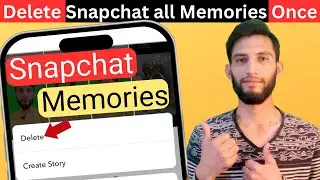 How to delete all snapchat memories all at once | Delete all snapchat memories once