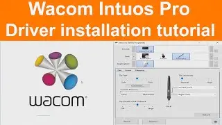Wacom Intuos Pro M Driver Installation Tutorial