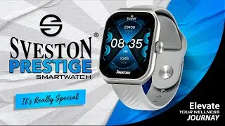 Introducing Sveston Fashionable Smartwatch Prestige | Unleash Power and Style