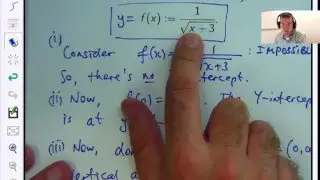 How to graph a function. An Example with Asymptote:  Dr Chris Tisdell Live Stream