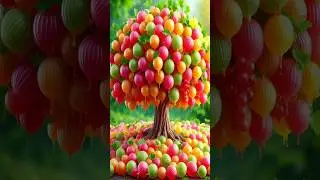Easy and fast technique for growing and planting Surinam cherry fruit trees with cucumber stimulant.