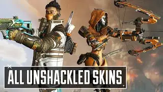 All Unshackled Event Skins Showcasing - Apex Legends