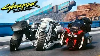 3 NEW AMAZING BIKES! | Cyberpunk 2077 MODS
